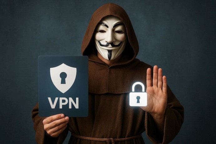 Монах аноним vpn.com.im Изображение